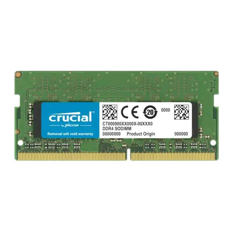 Crucial 32GB 3200MHz DDR4 Dual Rank SODIMM Notebook Memory Crucial