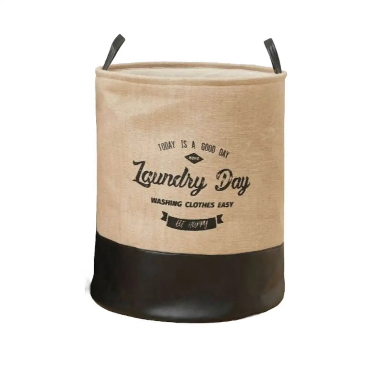 Cylindrical Laundry Basket Storage Bin Y.M Techprops