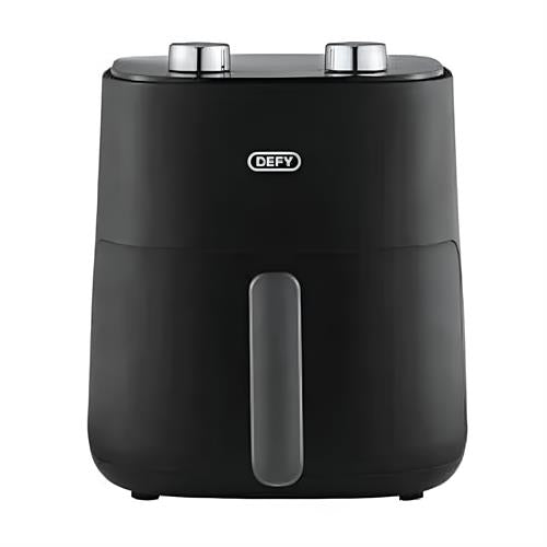 Defy 4.7L Manual Airfryer Black With Silver Accents Defy