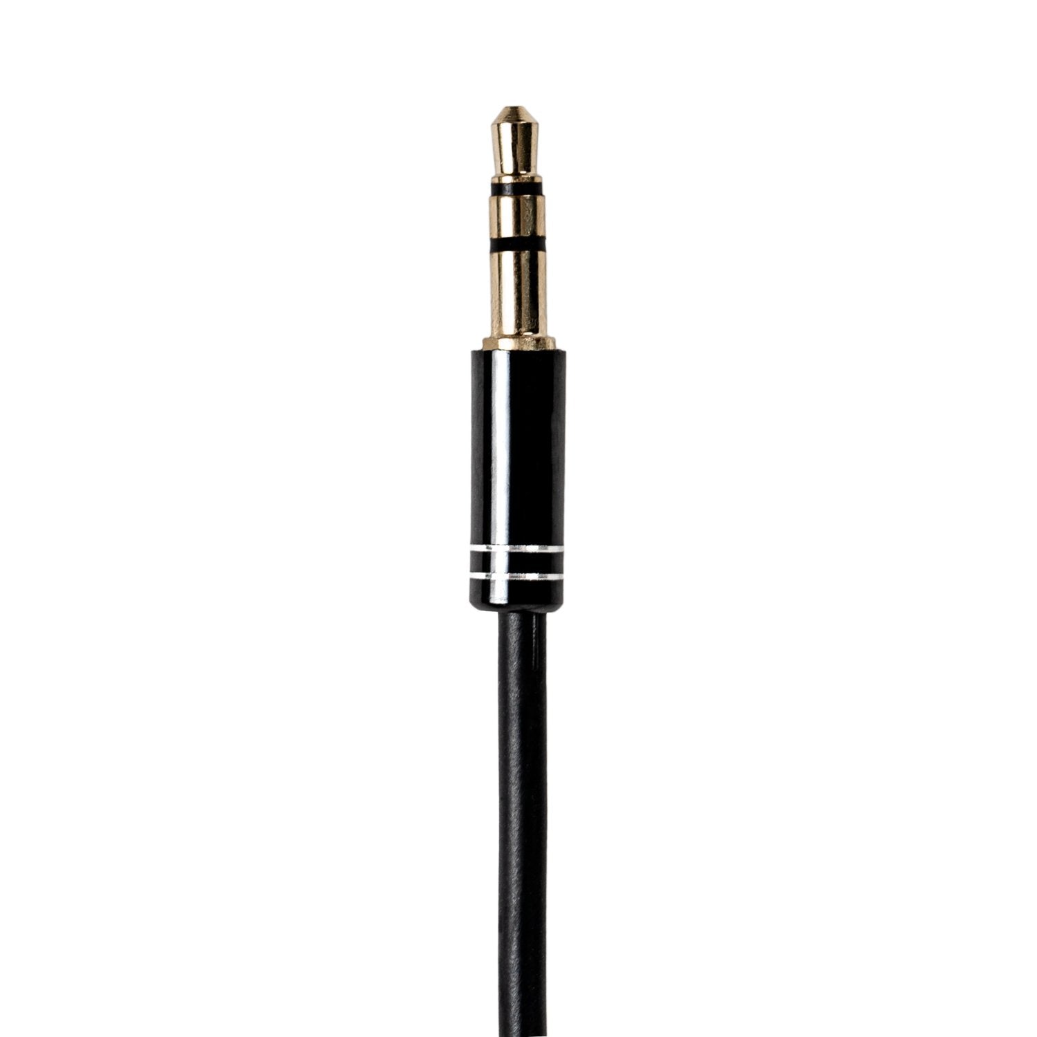 Gizzu 3-Pole Audio Splitter Cable – Black Gizzu