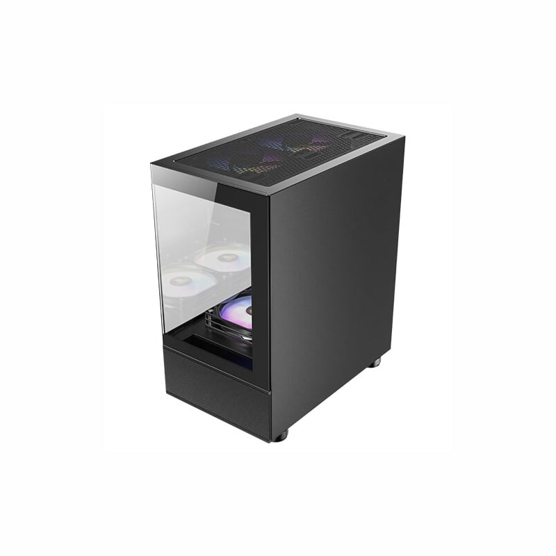 Antec CX200M Elite Micro-ATX | ITX RGB Mini-Tower Gaming Chassis – Black Antec