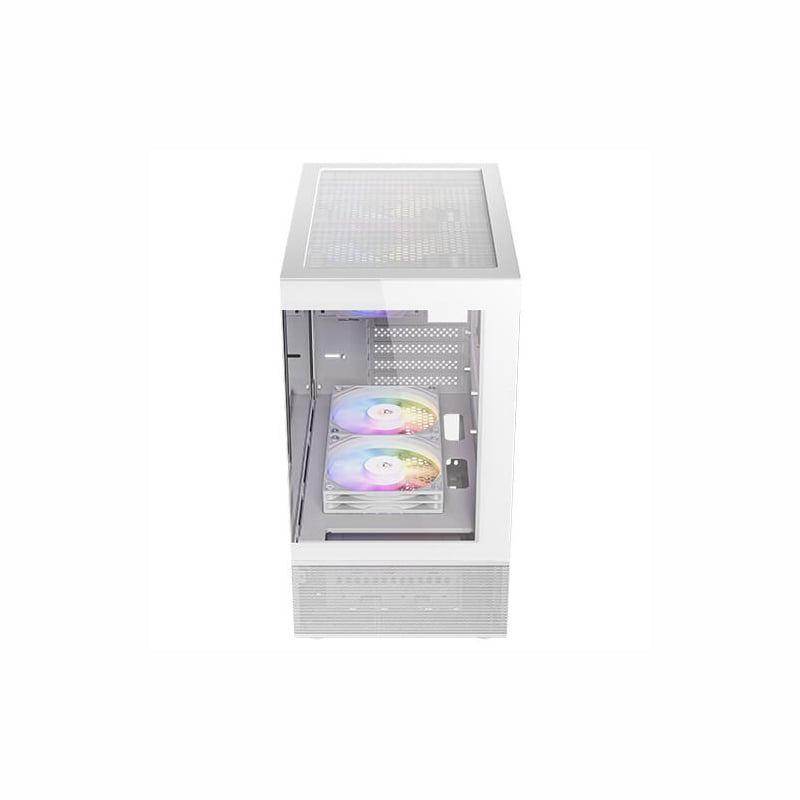 Antec CX200M Elite Micro-ATX | ITX RGB Mini-Tower Gaming Chassis – White Antec