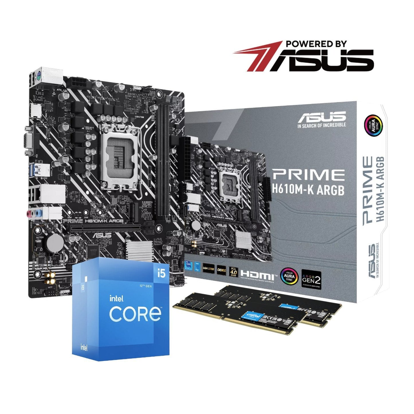 PCBuilder Intel Core i5-12400 LEVEL UP Core Upgrade Kit PCBuilder