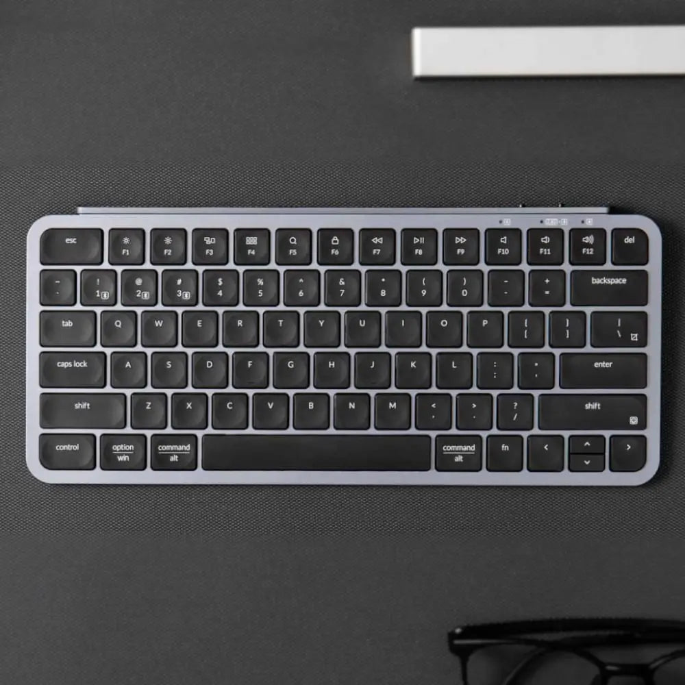 Keychron B1 Pro Ultra-Slim 75% Wireless Keyboard – Space Grey Keychron