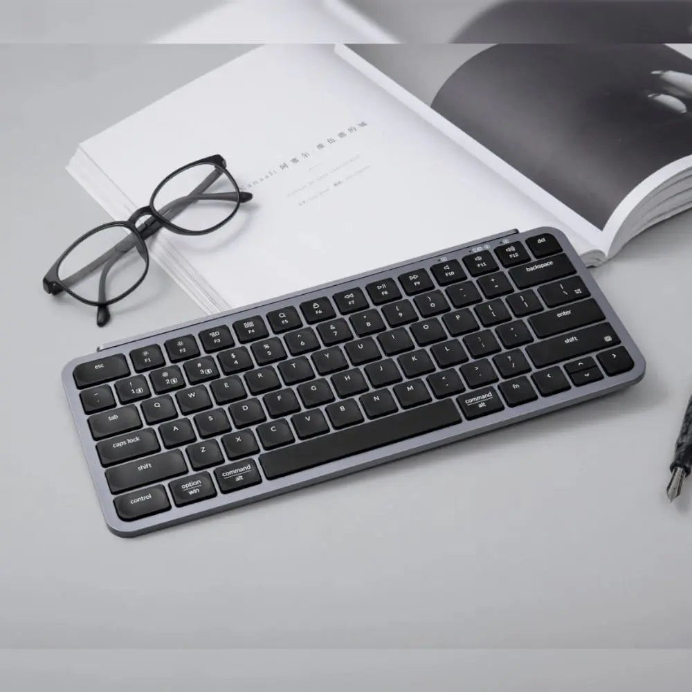 Keychron B1 Pro Ultra-Slim 75% Wireless Keyboard – Space Grey Keychron