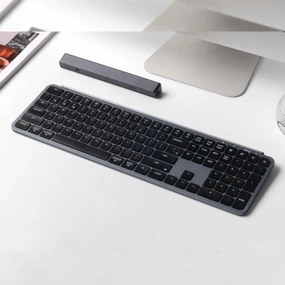 Keychron B6 Pro Ultra-Slim 100% Wireless Keyboard – Space Grey Keychron