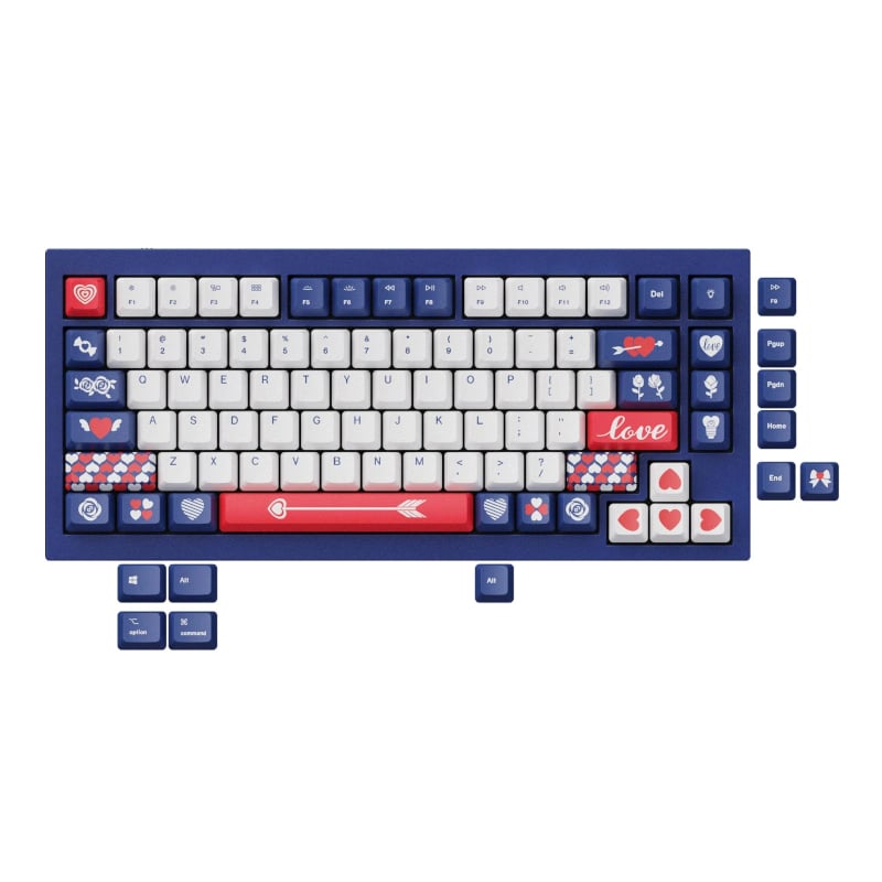 Keychron Dye-Sub PBT Full Keycap Set – Love