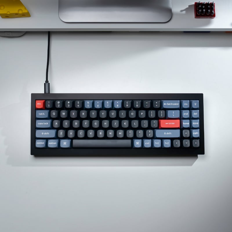 Keychron Q7 70% Red G Pro Switches Aluminium RGB Wired Keyboard – Black Keychron