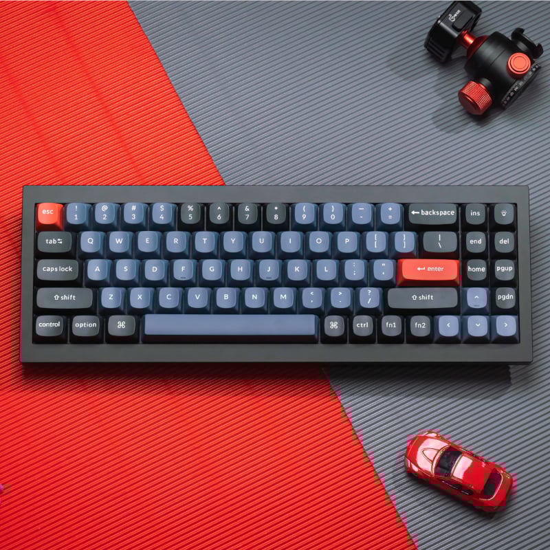Keychron Q7 70% Red G Pro Switches Aluminium RGB Wired Keyboard – Black Keychron
