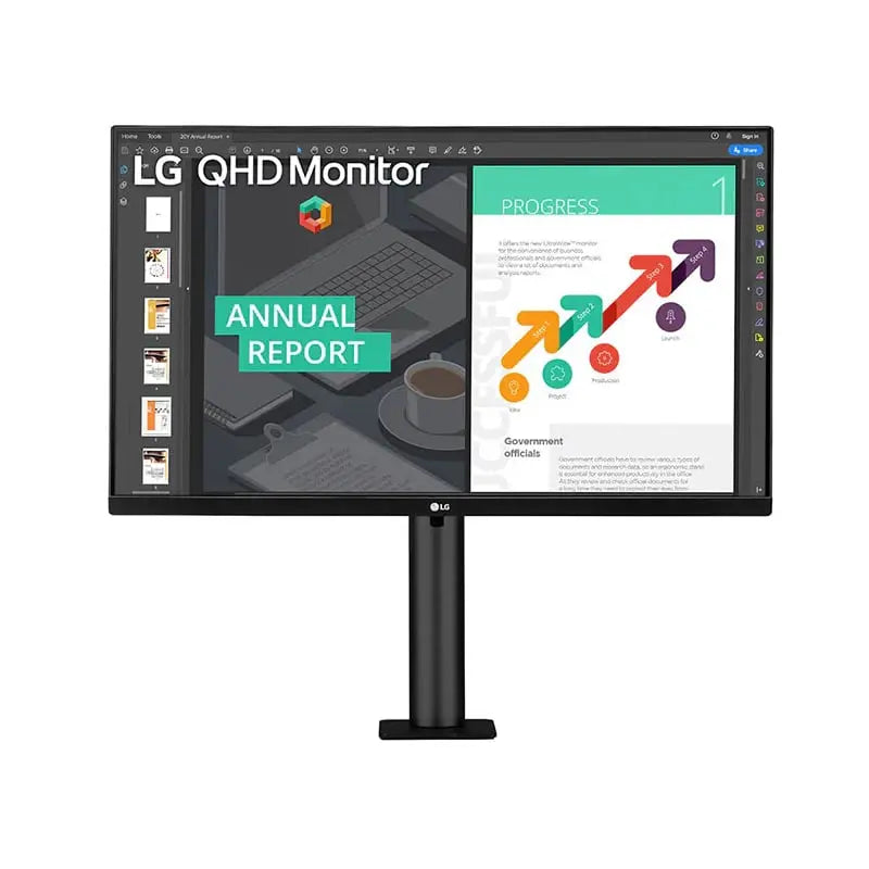 LG 27″ IPS Panel QHD Monitor – 75Hz Y.M Techprops