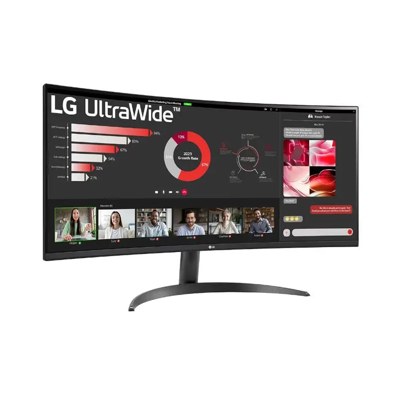 LG 34″ Curved VA HDR WQHD Monitor – 100Hz Y.M Techprops