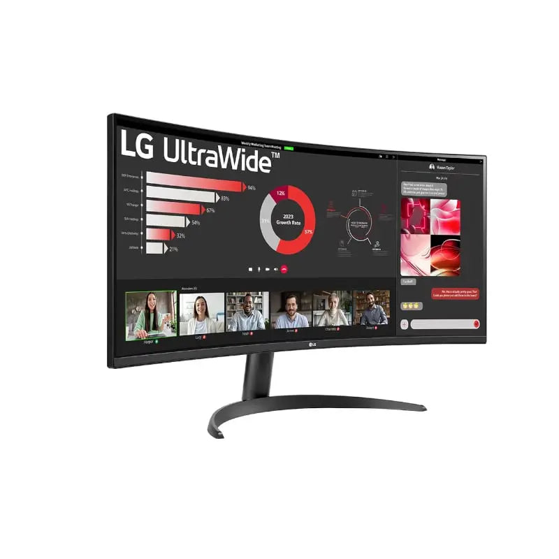 LG 34″ Curved VA HDR WQHD Monitor – 100Hz Y.M Techprops