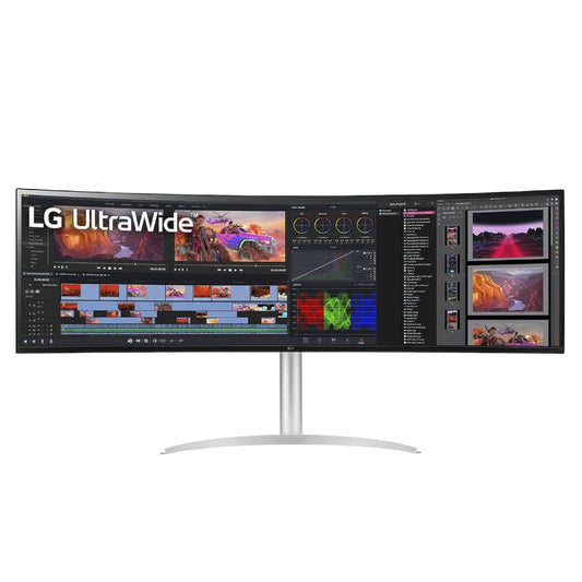 LG 49″ UltraWide Dual QHD Curved Monitor with HDMI & USB-C