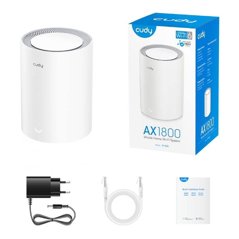 Cudy AX1800 WiFi 6 Mesh Kit 1-Pack