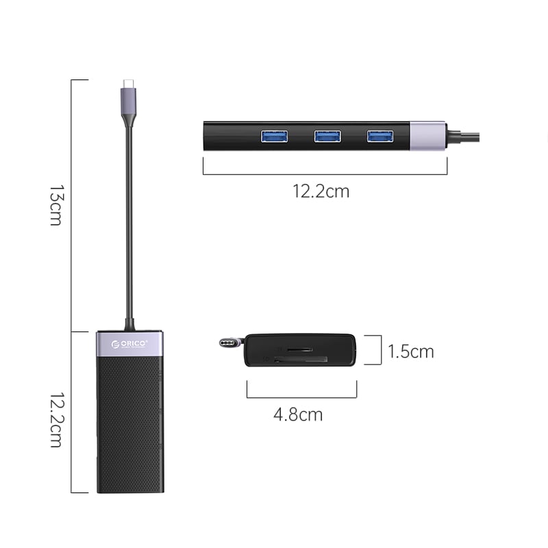 ORICO 10 Port Type-C Hub