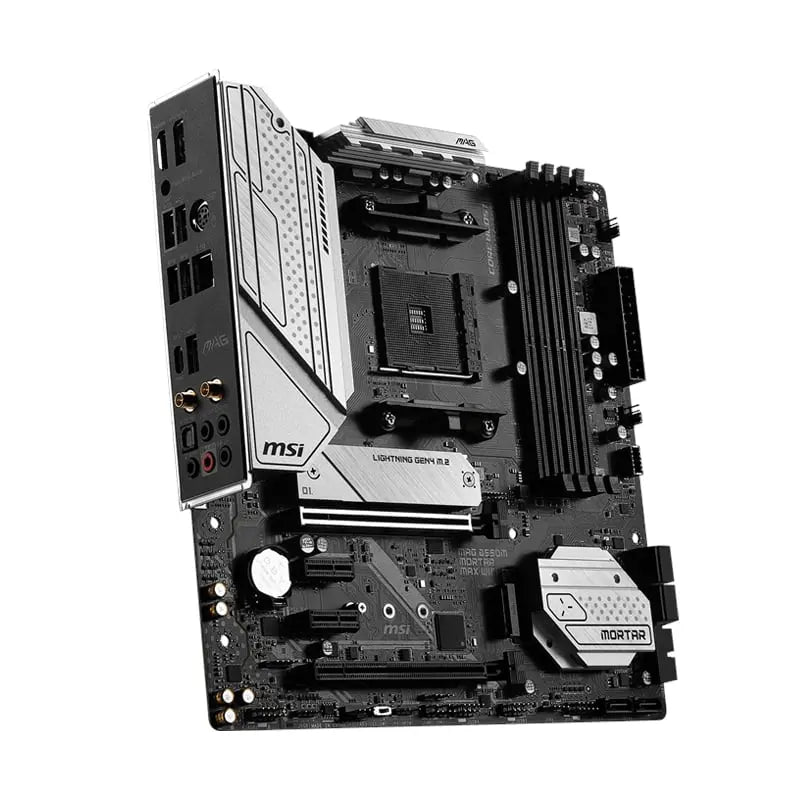 MSI B550M MORTAR MAX WIFI AMD AM4 M-ATX Gaming Motherboard MSI