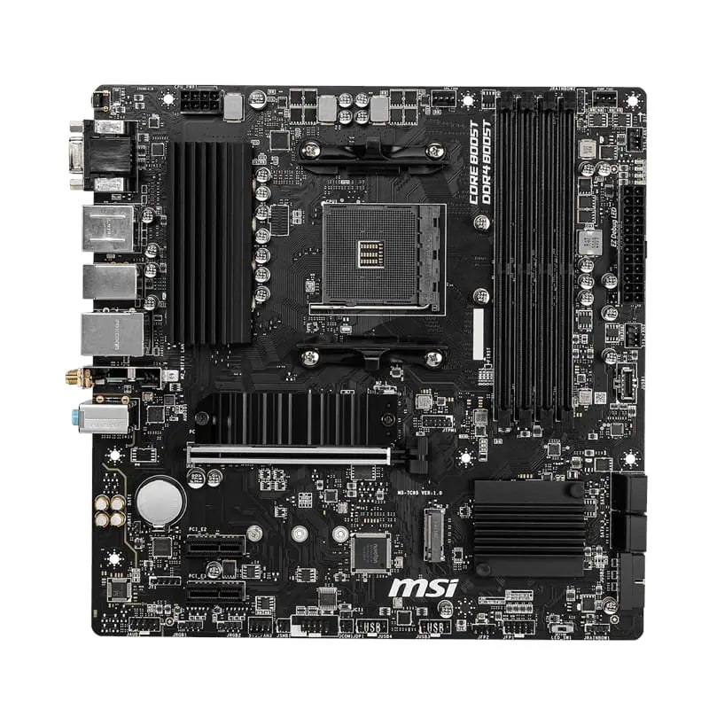 MSI B550M PRO-VDH WIFI AMD AM4 MATX Gaming Motherboard MSI