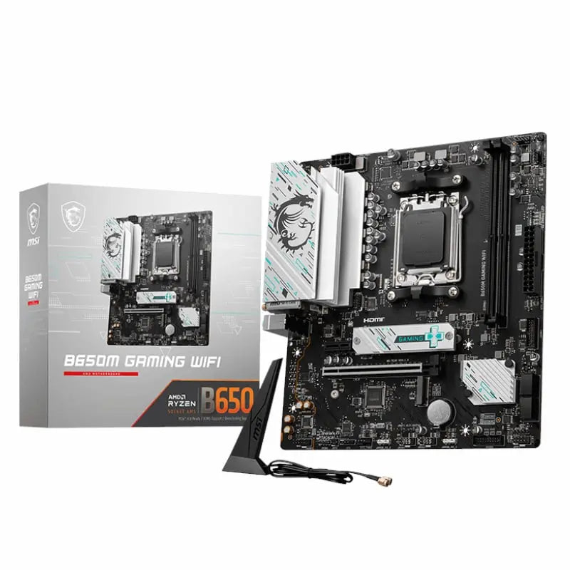 MSI B650M GAMING WIFI AMD AM5 mATX Gaming Motherboard MSI