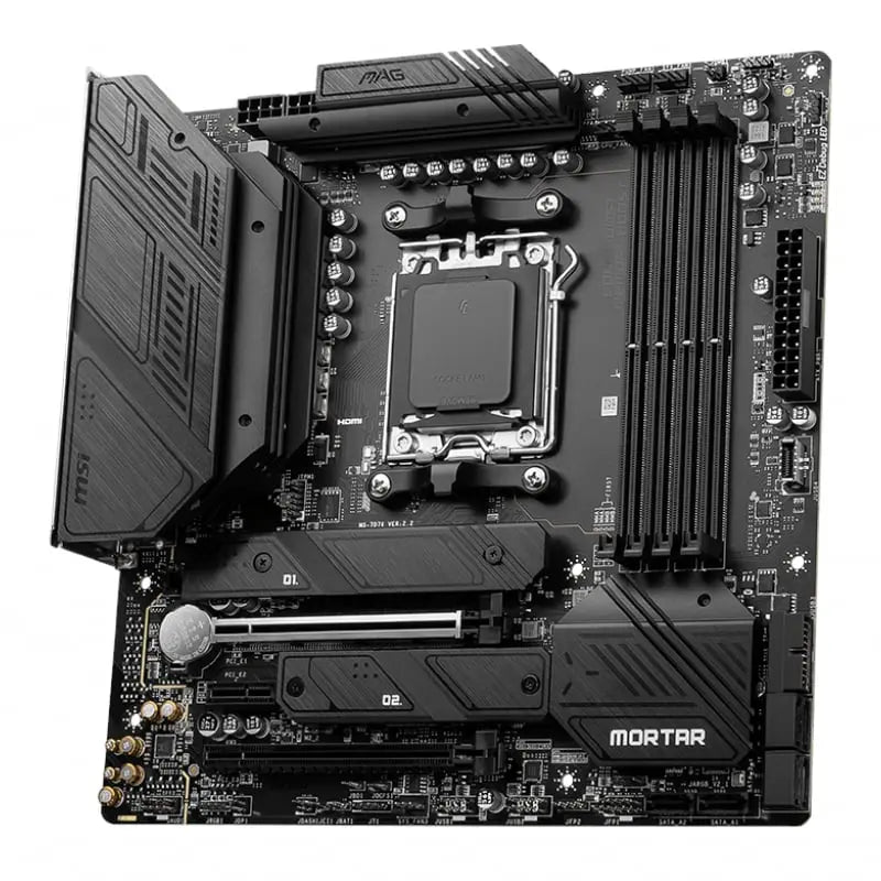 MSI MAG B650M MORTAR WIFI AMD AM5 mATX Gaming Motherboard MSI