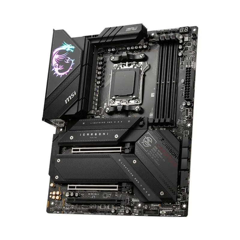 MSI MPG X670E CARBON WIFI AMD AM5 ATX Gaming Motherboard MSI