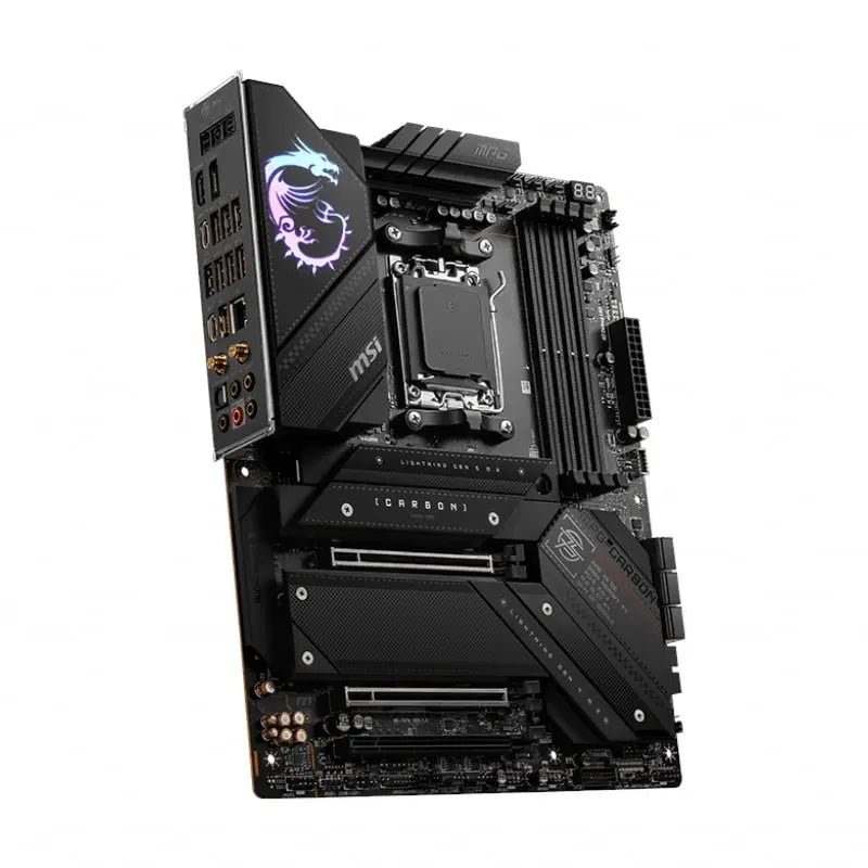 MSI MPG X670E CARBON WIFI AMD AM5 ATX Gaming Motherboard MSI