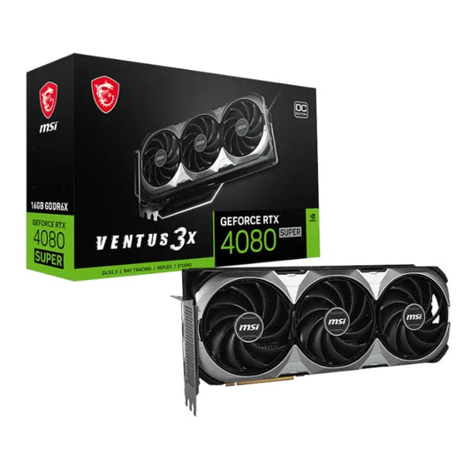 MSI Nvidia GeForce RTX 4080 Super Ventus 3x 16GB Graphics Card MSI