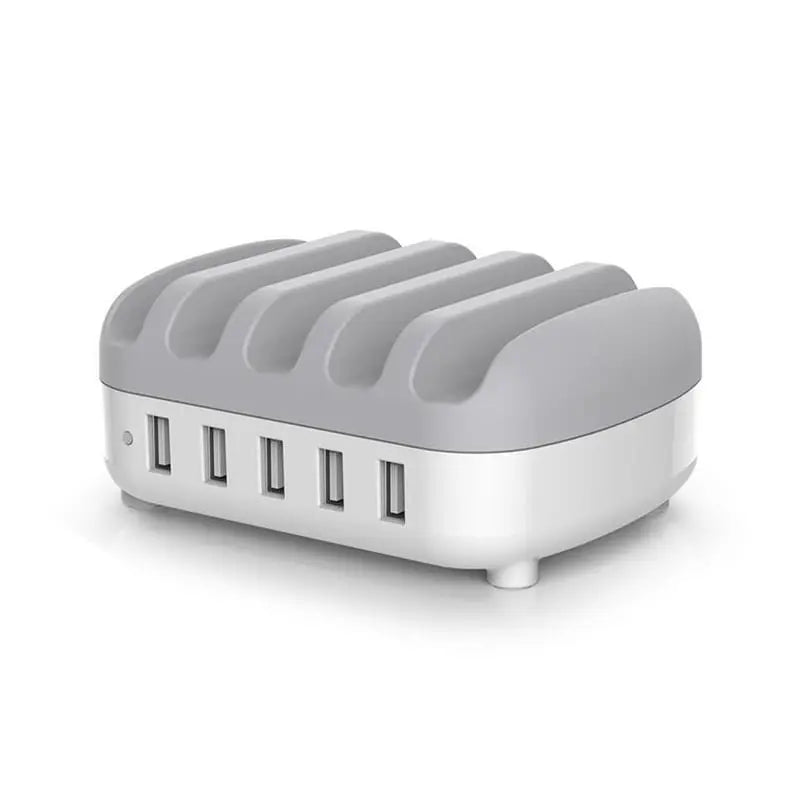 ORICO 5 Port Tablet/Smartphone USB Charging Station – White Y.M Techprops