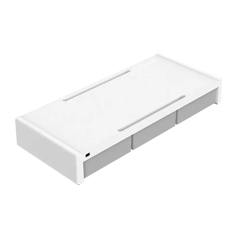 ORICO 7.4cm Desktop Monitor Stand with Drawers – White Y.M Techprops