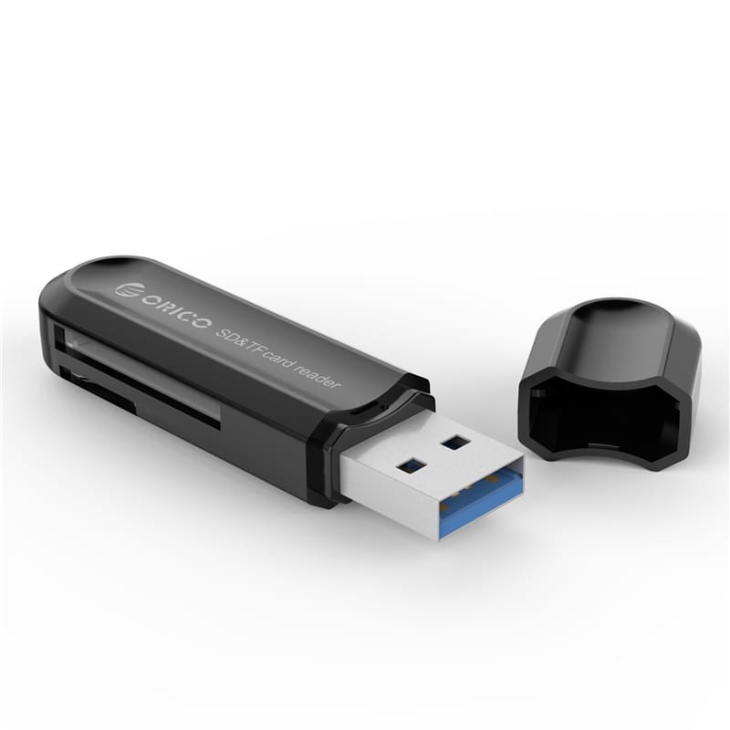 ORICO USB3.0 TF/SD Card Reader – Black Orico