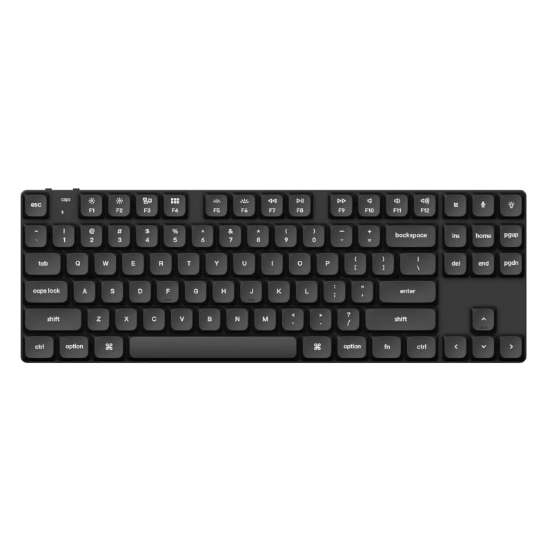 Keychron Double Shot PBT LSA Full Keycap Set – Black