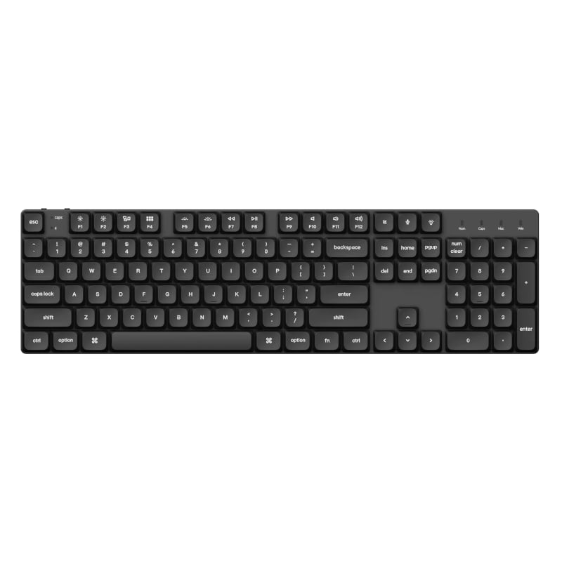 Keychron Double Shot PBT LSA Full Keycap Set – Black