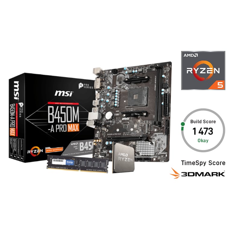 PCBuilder AMD Ryzen 5 5600G LEVEL UP Core Upgrade Kit