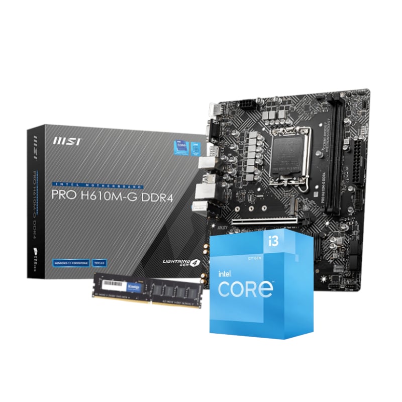 PCBuilder Intel Core i3-12100 LEVEL UP Core Upgrade Kit