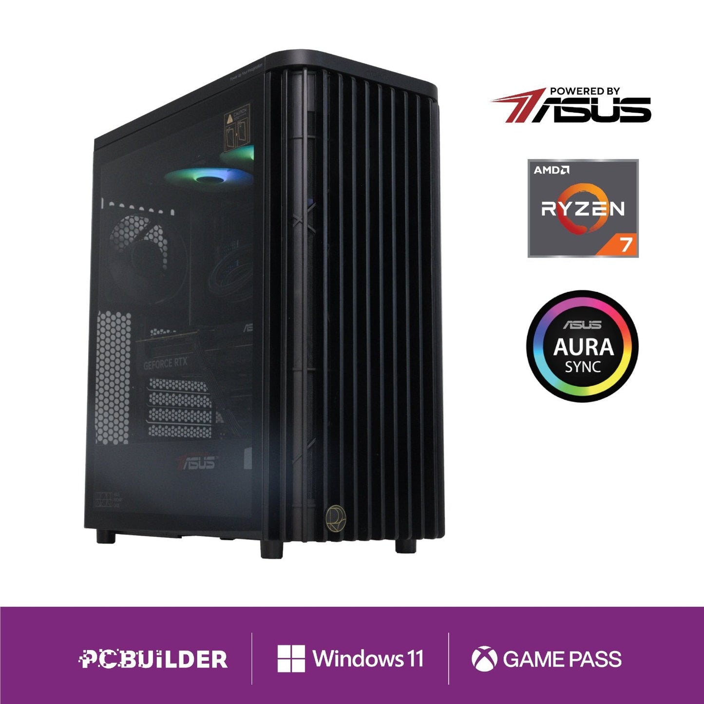PCBuilder Ryzen 7 9700X MONET Windows 11 Creator PC PCBuilder