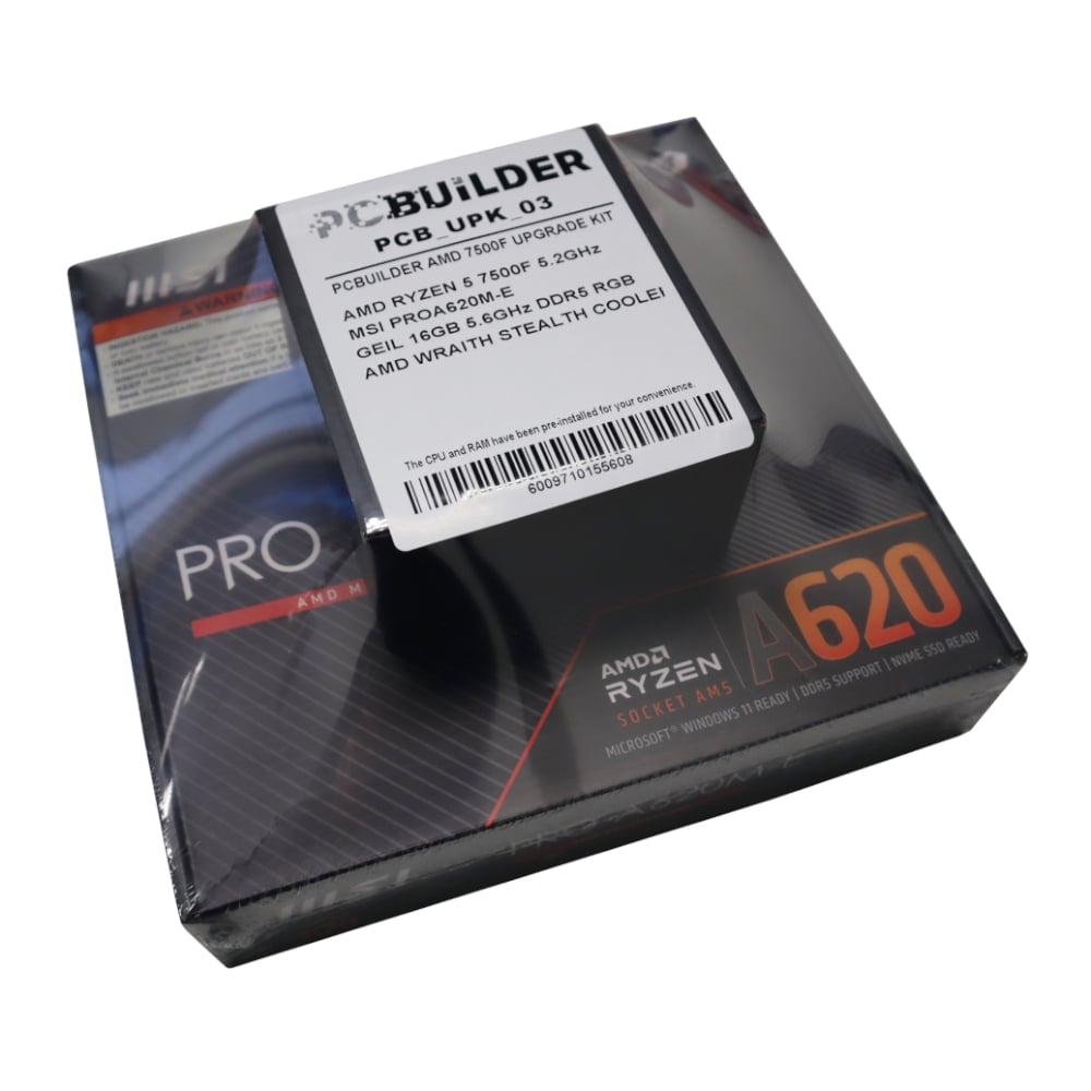 PCBuilder AMD Ryzen 5 7500F LEVEL UP Core Upgrade Kit PCBuilder