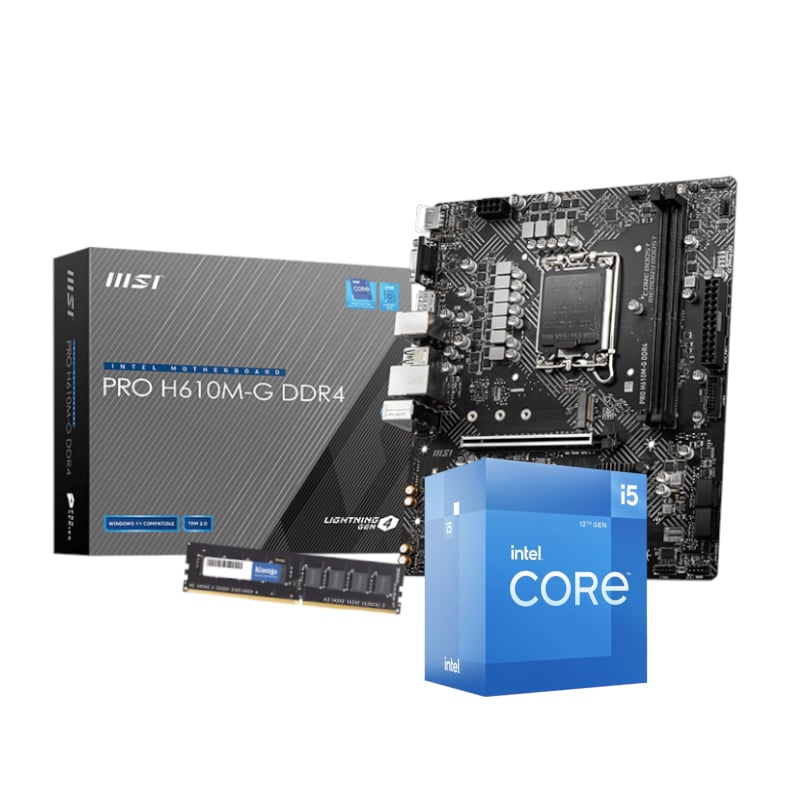 PCBuilder Intel Core i5-12400 LEVEL UP Core Upgrade Kit PCBuilder