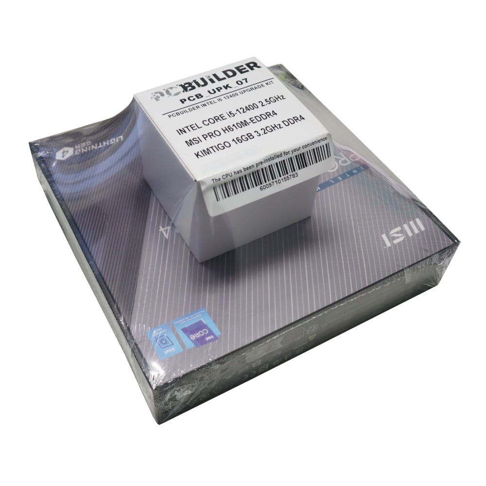 PCBuilder Intel Core i5-12400 LEVEL UP Core Upgrade Kit PCBuilder