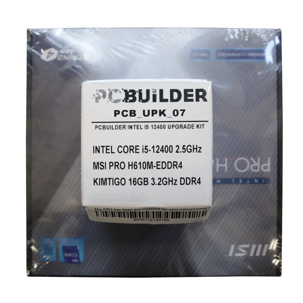PCBuilder Intel Core i5-12400 LEVEL UP Core Upgrade Kit PCBuilder