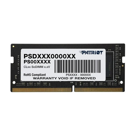 Patriot Signature Line 8GB DDR4 3200MHz Single Rank SODIMM Notebook Memory PATRIOT