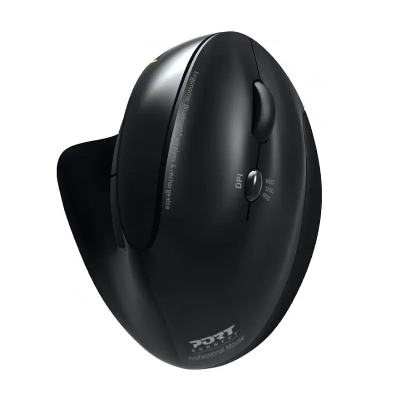 Port Connect Wireless Rechargeable Ergonoc Mouse Bluetooth – Black Y.M Techprops