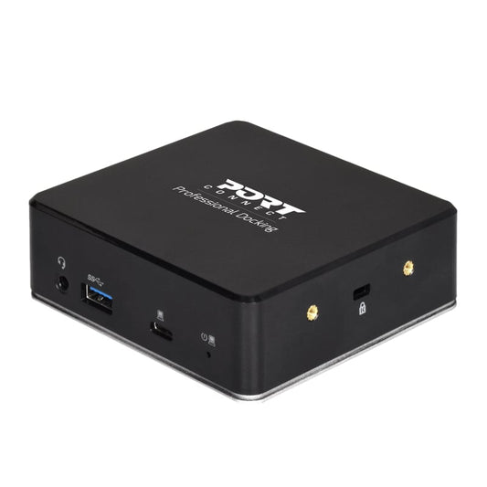 Port USB Type-C to 1 x RJ45|2 x USB3.1 Gen1|2 x HDMI|1 x Type-C|1 x USB3.1 Gen1 | Apple Charging 2.4A|1 x Aux Dock – Black Port