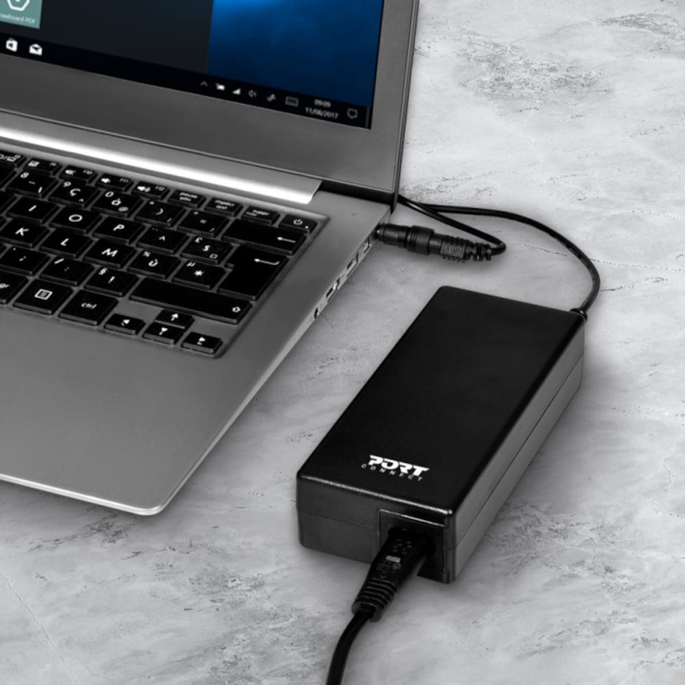 Port Connect 65W Notebook Adapter Acer and Toshiba Port