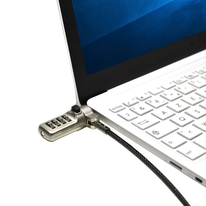 Port Connect Nano Slot Security Combination Cable Port