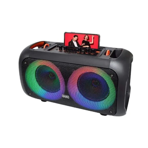 Portable Subwoofer Bluetooth Speaker with Wireless MIC Y.M Techprops