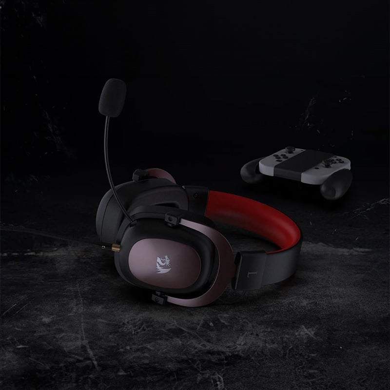 REDRAGON Over-Ear ZEUS 2 USB Gaming Headset – Black