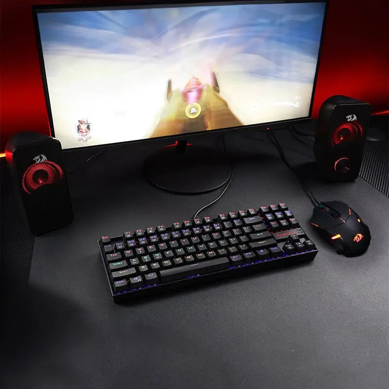 REDRAGON 4IN1 Mechanical Gaming Combo Mouse|Mouse Pad|Headset|Mechanical Keyboard Y.M Techprops