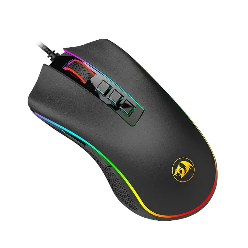 REDRAGON COBRA FPS 32000DPI RGB Gaming Mouse – Black REDRAGON