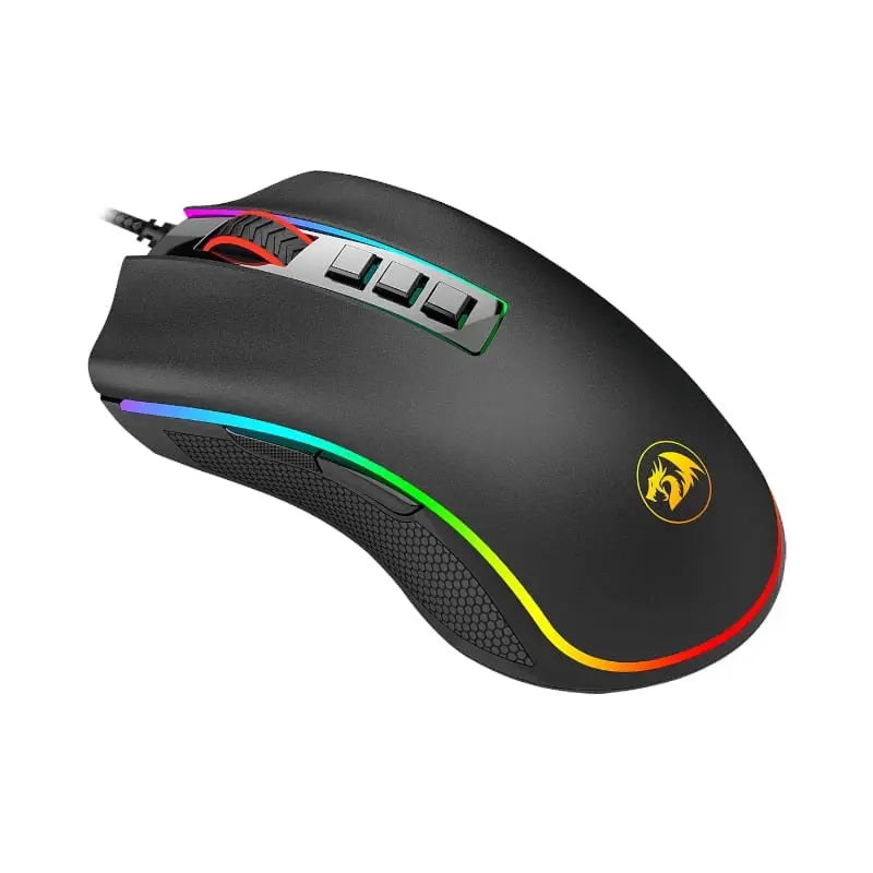 REDRAGON COBRA FPS 32000DPI RGB Gaming Mouse – Black REDRAGON