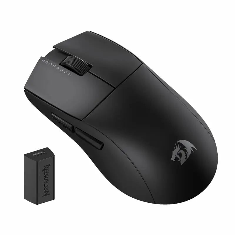 REDRAGON M916 PRO 4K 3-Mode Wireless Gaming Mouse – Black Redragon