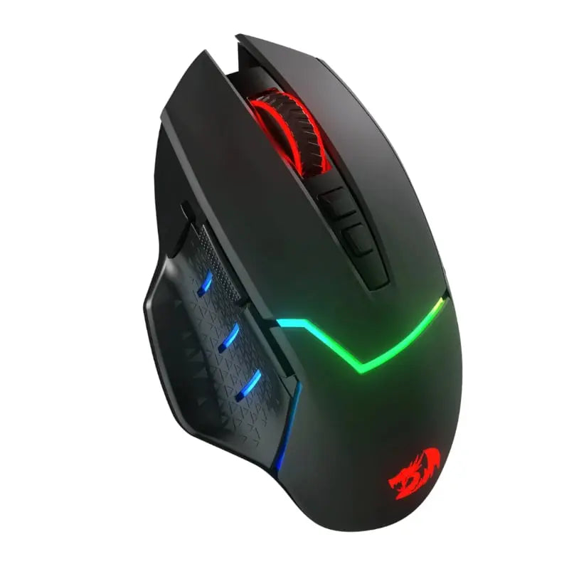 REDRAGON Mirage Pro 8000DPI RGB Wireless Gaming Mouse – Black REDRAGON